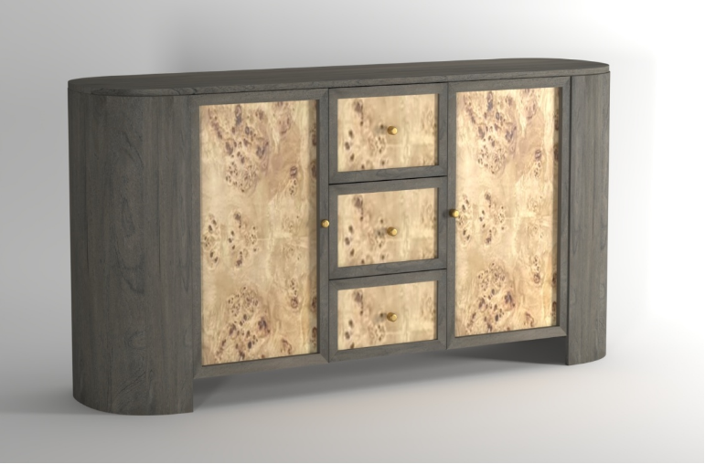 Mappa Burl Sideboard - Image 2